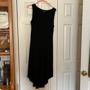 Black Jersey knit, v neck